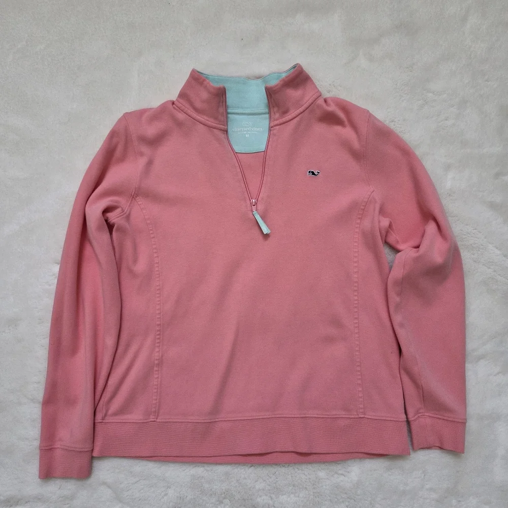 Vineyard Vines 1/4-Zip Pullover Size M - Picture 4 of 12